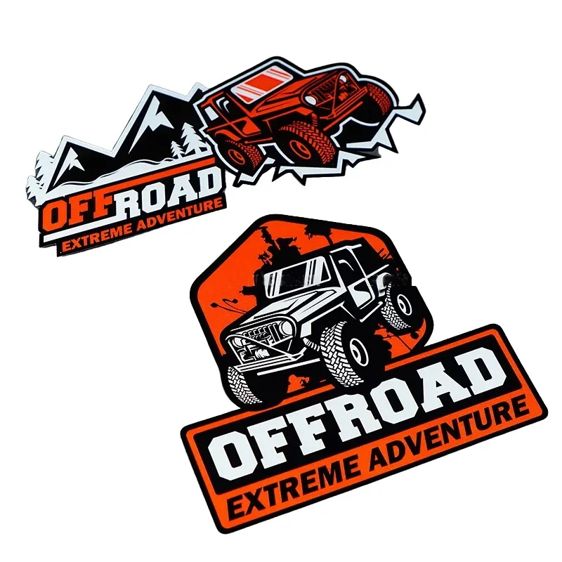 Outdoor Adventure Jeep - Offroad-Extrem-Abenteuer-Autoaufkleber für Jeep Vintage Mountain Grafik-Vinyl-Aufkleber