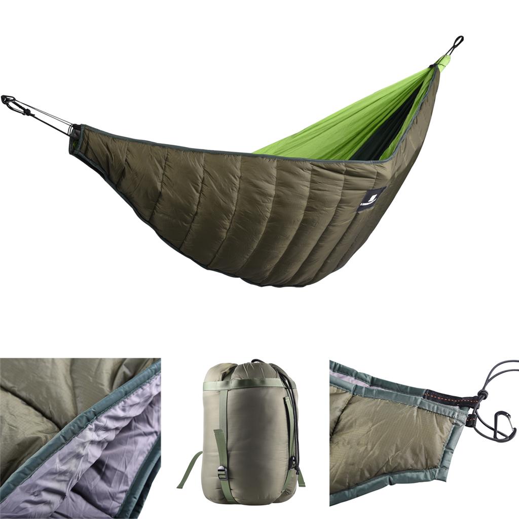 Outdoor Adventure Quilt - Tragbare Outdoor-Hängematte mit 0-Grad-Unterdecke, Schlafsack für
