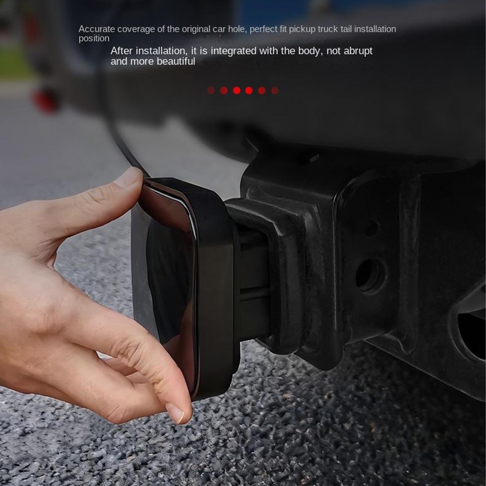 Outdoor Adventure Rv - Anhängerkupplungsabdeckungen, Stoßstangenabdeckungen, Anhängerkupplungskappen mit Licht für