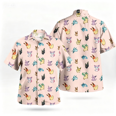Outdoor Adventure Clothing - 2026 Sommer BANDAI Mimikyu Lila Muster