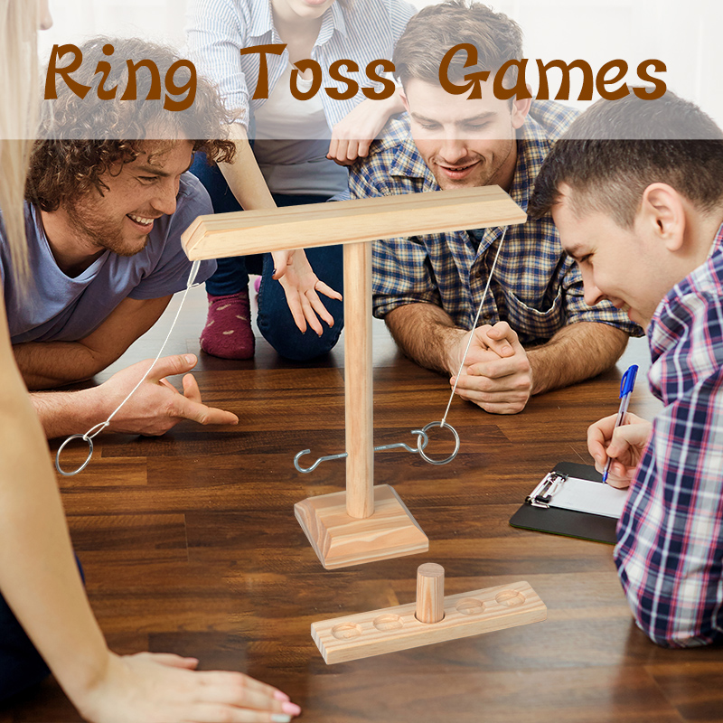 Outdoor Adventure Game - Ringwurfspiele für Kinder und Erwachsene, Heimparty-Trinkspiele,