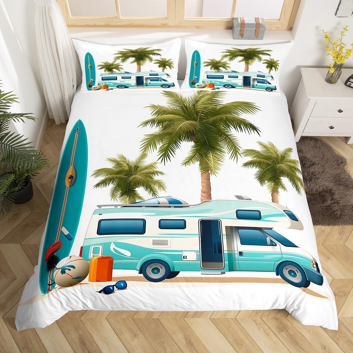 Happy Camping Bettbezug-Set fü – Outdoor Adventure Quilt Bewertung und Preis