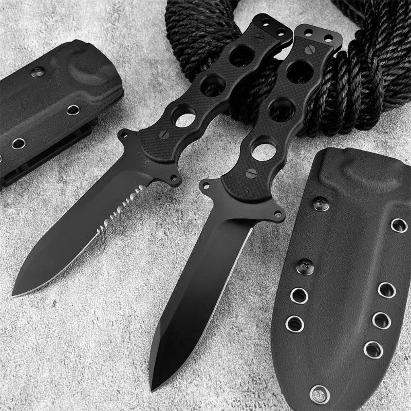 Tragbares Outdoor-Geradeausmes – Survival Knife Full Tang Bewertung und Preis