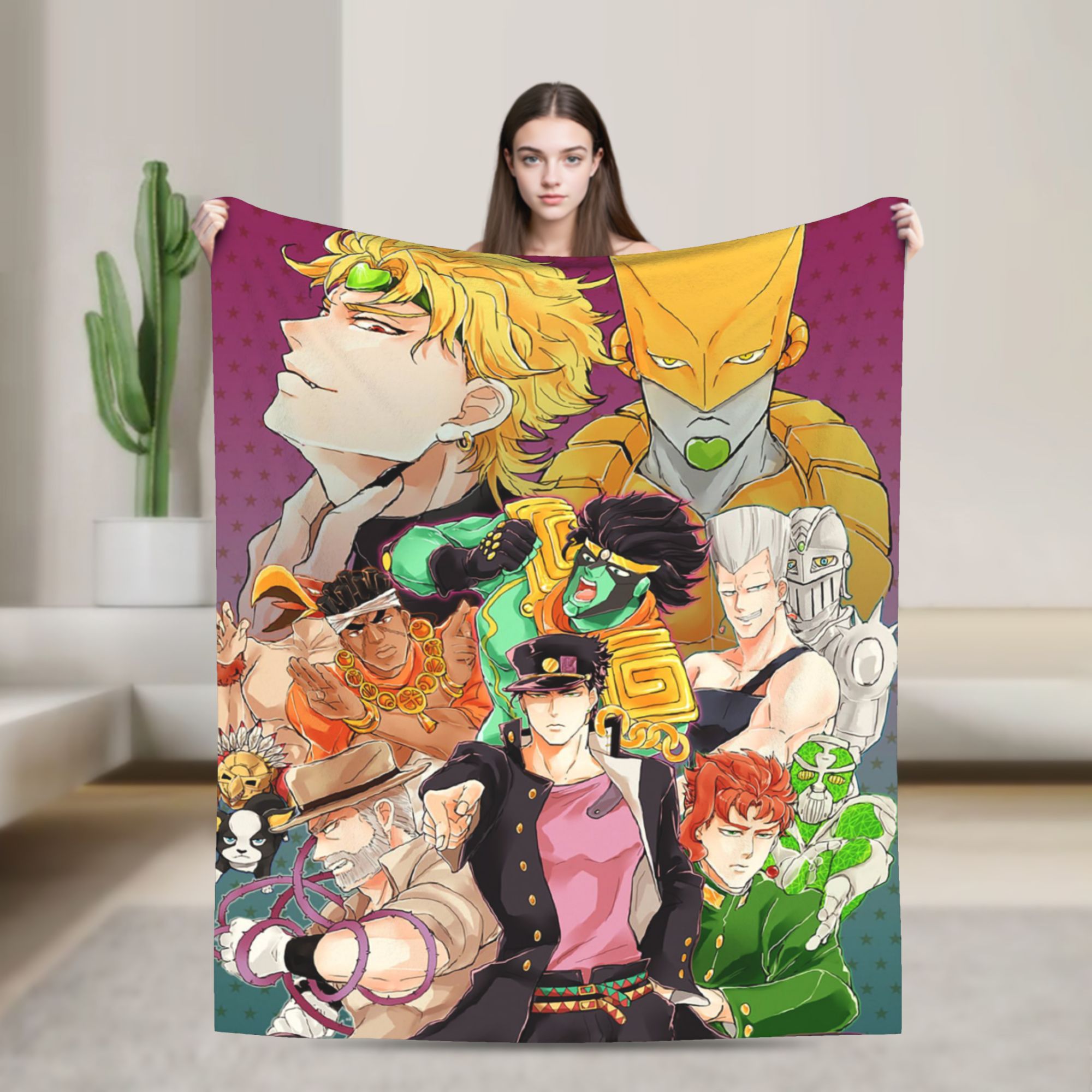Joseph Joestar Kujo Jotaro Dio – Outdoor Adventure Quilt Bewertung und Preis