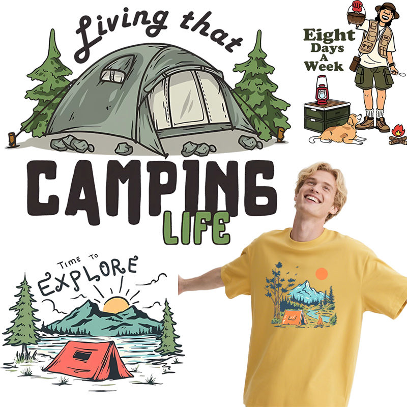 Sommer-Camping-DTF-Kleidung, H – Outdoor Adventure Clothing Bewertung und Preis