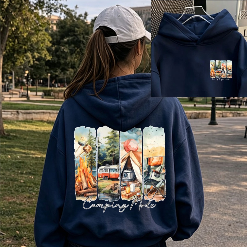 Damen Camping Mode Aquarell La – Outdoor Adventure Rv Bewertung und Preis