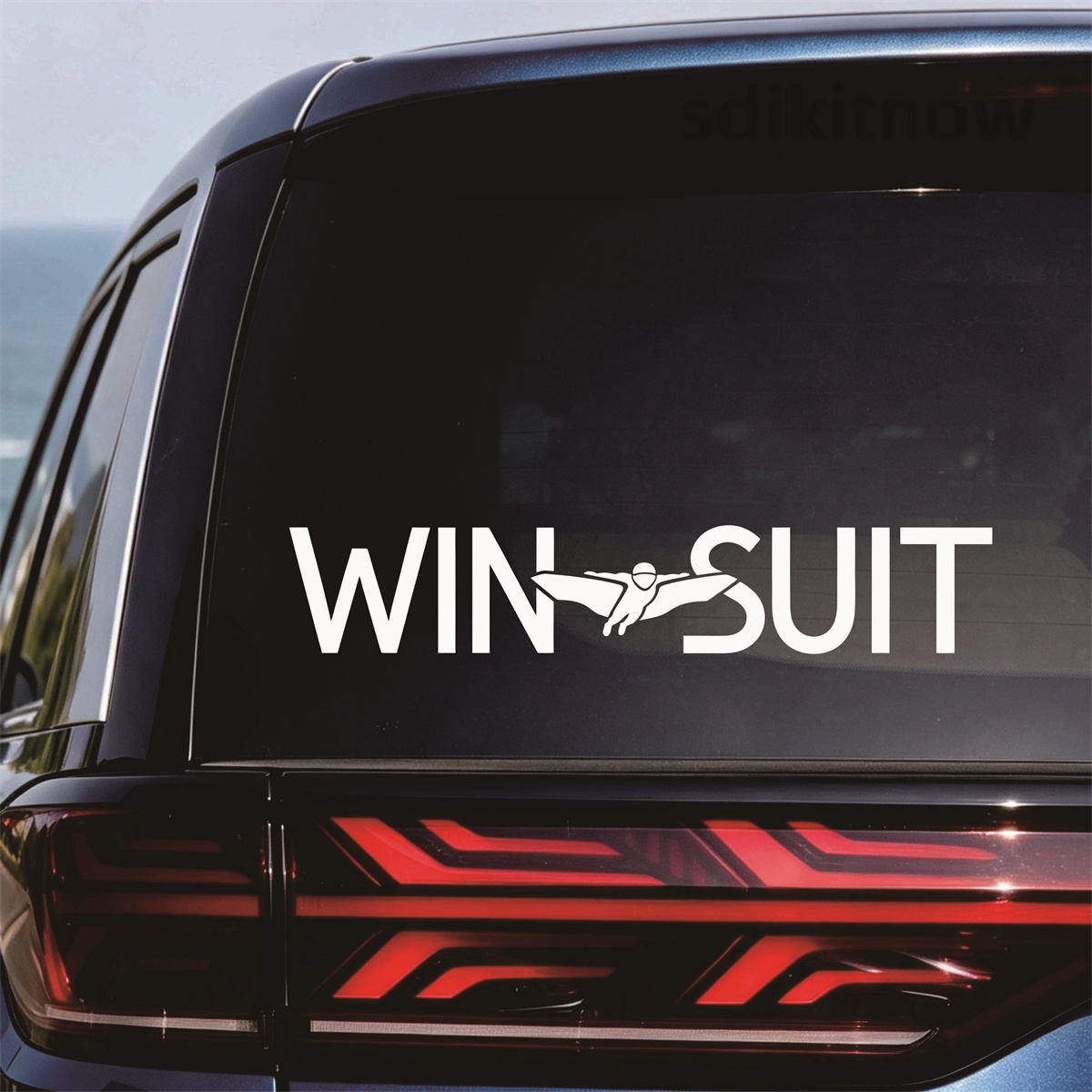 Wingsuit Flyer Vinyl-Autoaufkl – Outdoor Adventure Jeep Bewertung und Preis