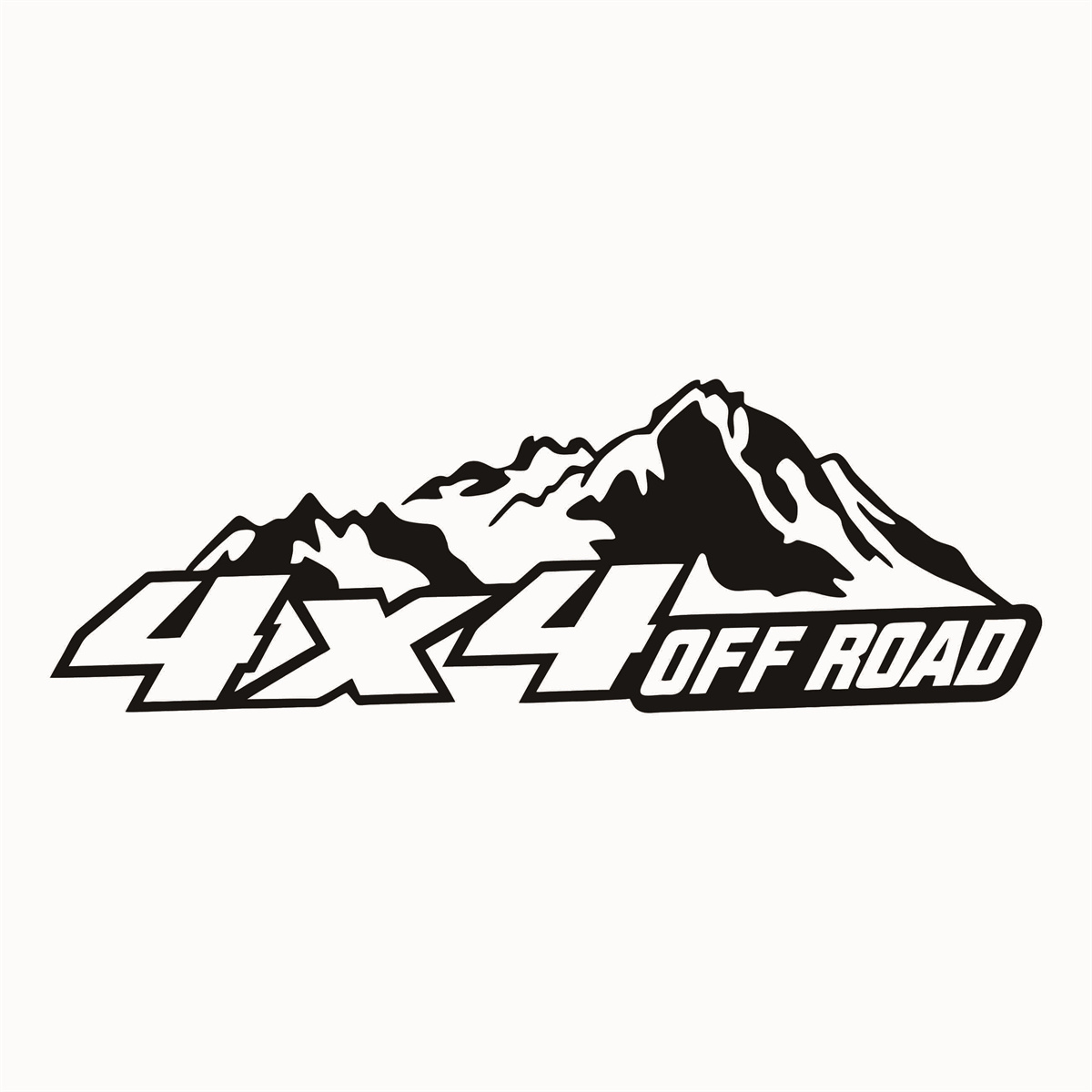 4X4 Offroad-Berg-Vinyl-Aufkleb – Outdoor Adventure Jeep Bewertung und Preis
