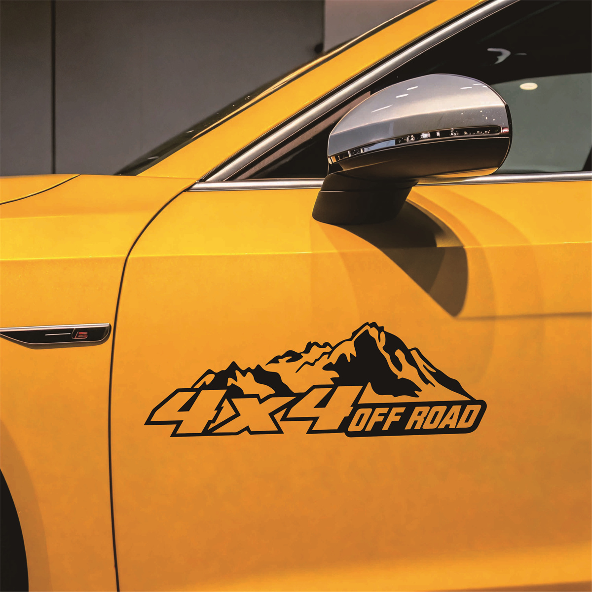 4X4 Offroad-Berg-Vinyl-Aufkleb – Outdoor Adventure Jeep Bewertung und Preis
